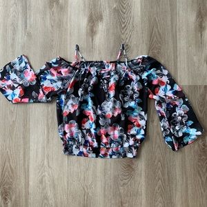 BeBe Floral Blouse